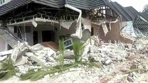 Rivers State Government Demolish Notorious Kidnaper